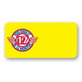Rectangle Full Color Name Badge - No personalization (FCB) 1x2 in.